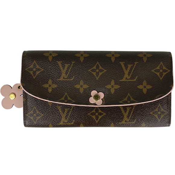 Louis Vuitton Ballerine Portefeuille Billfold Rose Wallet Emily Coin Pink Pink - Picture 1 of 7